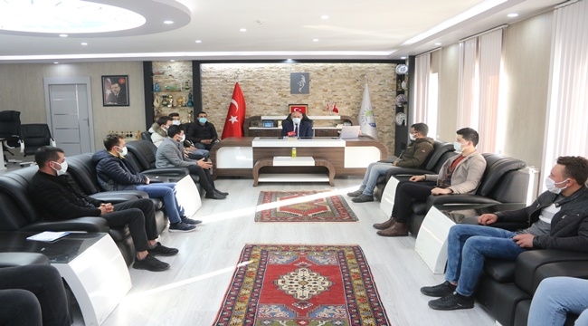 BAŞKAN ÖZTÜRK'E ZİYARET