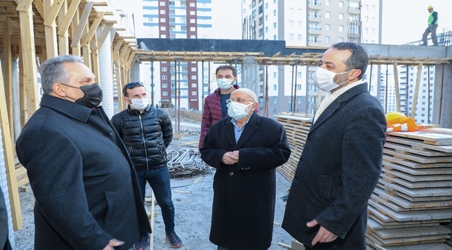 BAŞKAN YALÇIN İNCELEMELERDE BULUNDU