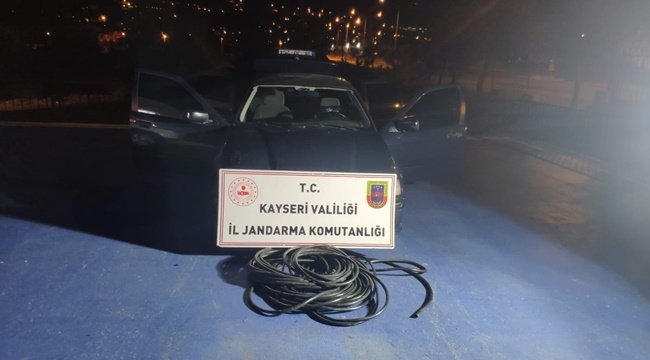 BAZ İSTASYONU HIRSIZLARI YAKALANDI