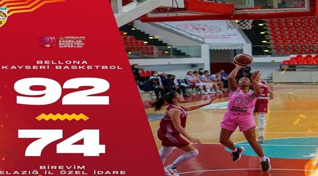 BELLONA KAYSERİ:92- ELAZIĞ ÖZEL İDARE:74