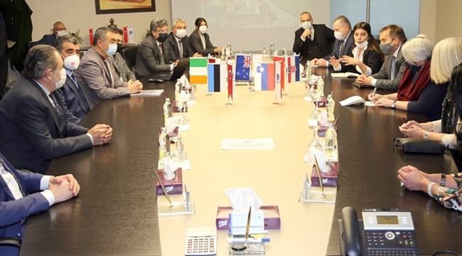 BÜYÜKELÇİLERDEN KAYSO'YA ZİYARET