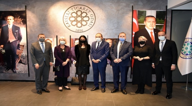 BÜYÜKELÇİLERDEN KTO'A ZİYARET