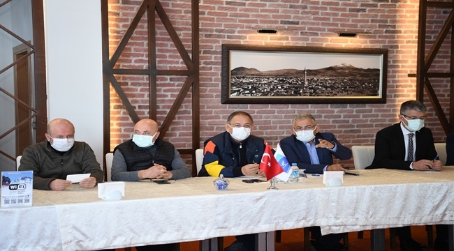 BÜYÜKKILIÇ'TAN ÖZHASEKİ'YE YATIRIM SUNUMU