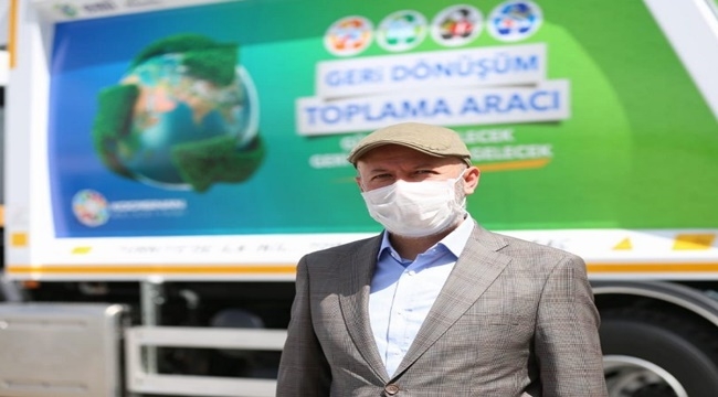 ÇOLAKBAYRAKDAR:GERİ DÖNÜŞÜME BÜYÜK KATKI SAĞLIYORUZ