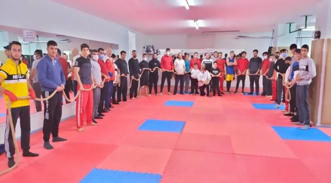 'COVİD-19'A KARŞI ÖNLEM ALINARAK SPOR YAPIYORUZ'