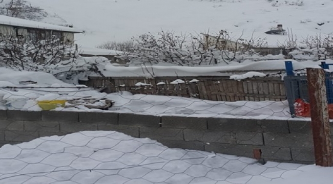 DEVELİ'DE KAR KALINLIĞI 70 SANTİME ULAŞTI