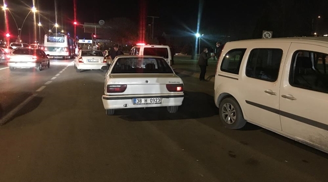 DEVRİYE GEZEN POLİSLER YAKALADI