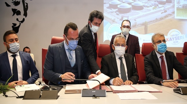 EN BÜYÜK BİYOGAZ SANTRALİ İÇİN İMZALAR ATILDI