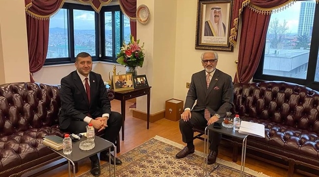 ERSOY'DAN BÜYÜKELÇİ'YE ZİYARET