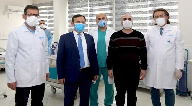 ERÜ İKUM'DA İLK DOZ YAPILDI