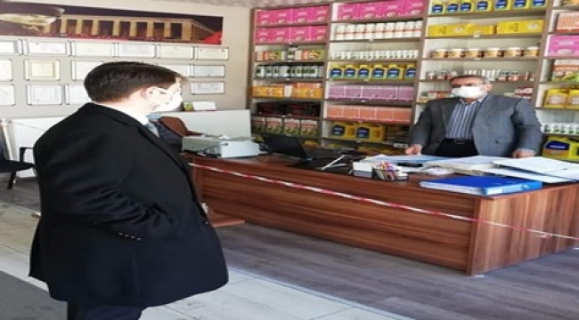 KAYMAKAM'DAN KORONA VİRÜS DENETİMİ