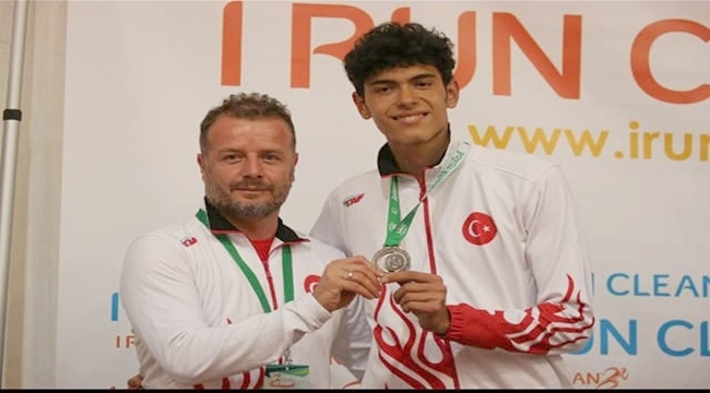 KAYSERİ'Lİ ATLET ŞAMPİYONADAN MADALYA İLE DÖNDÜ