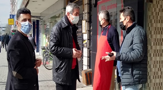 KAZIM YÜCEL: 'PANDEMİNİN YÜKÜ ESNAFA YÜKLENDİ'