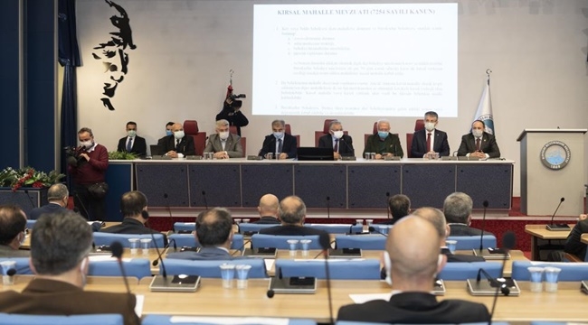 KIRSAL MAHALLE DEĞERLENDİRME TOPLANTISI YAPILDI