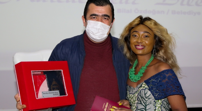 KONGO'DAN HACILAR'A GELİN