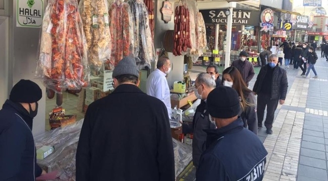 MELİKGAZİ'DE ZABITA DENETİMİ