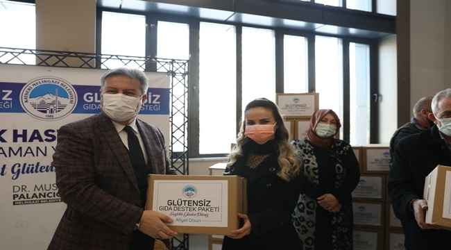 MELİKGAZİ'DEN GLUTENSİZ GIDA DESTEĞİ