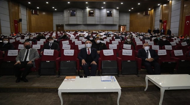 MUHTARLARA EĞİTİM VERİLDİ