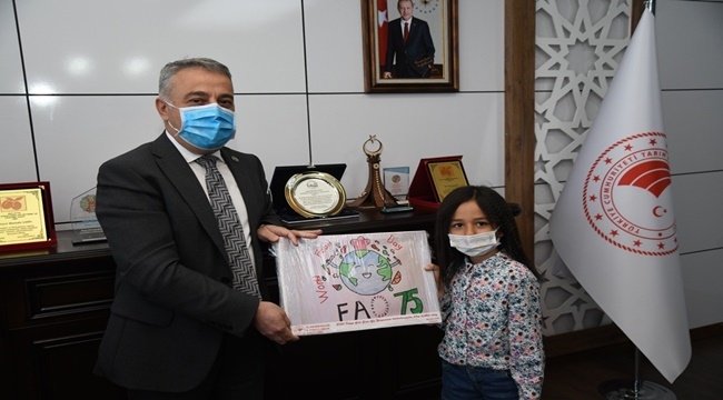 MUSTAFA ŞAHİN ÖĞRENCİLERİ MAKAMINDA AĞIRLADI