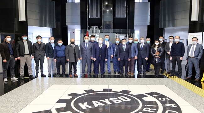 ÖZBEKİSTAN'LI İŞ ADAMLARINDAN KAYSO'YA ZİYARET
