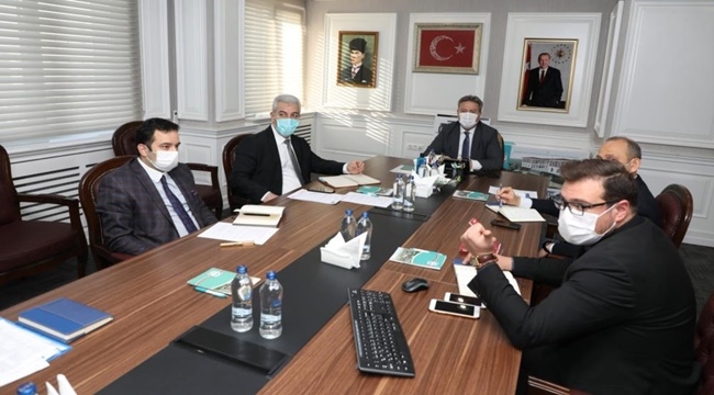 PALANCIOĞLU MÜDÜRLERLE BİR ARAYA GELDİ