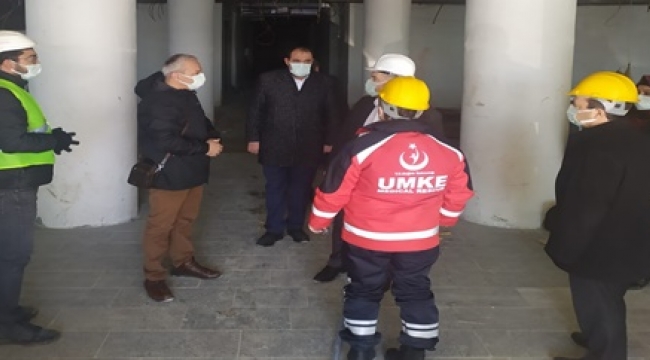 BAKAN YARDIMCISINDAN DEVLET HASTANESİNE ZİYARET
