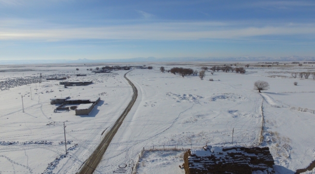 SULTAN SAZLIĞI  BEYAZA BÜRÜNDÜ