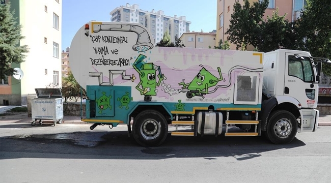 TALAS, KÖTÜ KOKULARDAN ARINDIRILIYOR