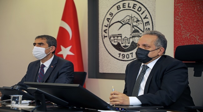 TALAS'TA KASKİ YATIRIMLARI GÖRÜŞÜLDÜ