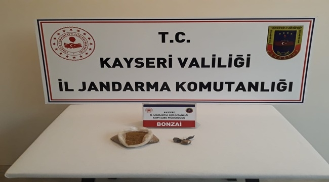 YAHYALI'DA BONZAİ OPERASYONU