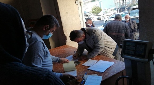 YEŞİLHİSARDA SEZONUN İLK TOHUMLARI DAĞITILDI