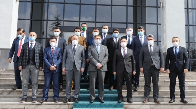 AFGAN BAKANDAN ÇALIŞ'A ZİYARET