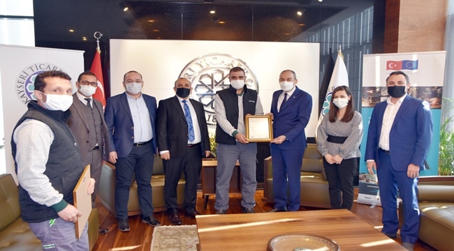 BOYTEKS A.Ş. ÇALIŞANLARI  BELGELERİNİ ALDI