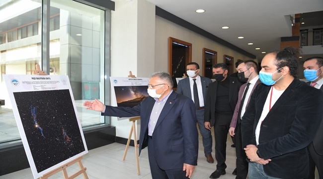 BÜYÜKKILIÇ: ASTROFOTOĞRAFÇILIK  HAKKINDA BİLGİ ALDI