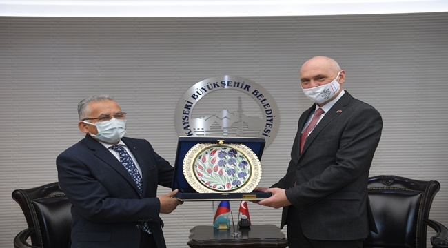 BÜYÜKKILIÇ BÜYÜKELÇİYİ AĞIRLADI