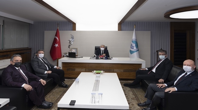 BÜYÜKKILIÇ'TAN DANIŞMA TOPLANTISI