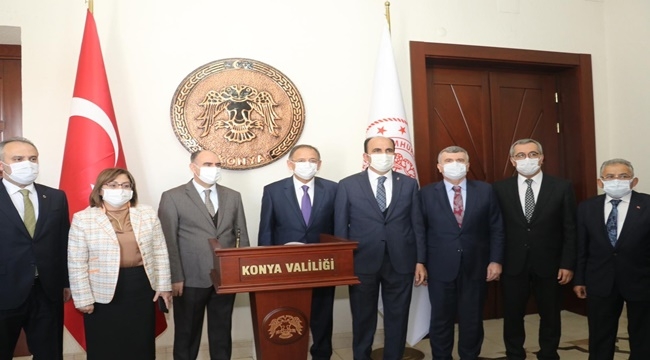 BÜYÜKKILIÇ KONYA'DA İSTİŞARE TOPLANTISI'NA KATILDI