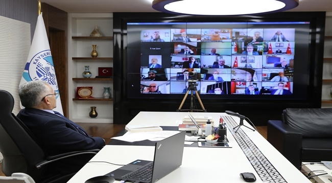 BÜYÜKKILIÇ PANDEMİ TOPLANTISINA KATILDI