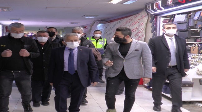 BÜYÜKKILIÇ'TAN YERALTI ÇARŞISINA DENETİM