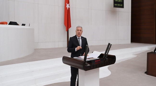 ÇETİN ARIK'IN HAZIRLADIĞI KANUN TEKLİFİ REDDEDİLDİ