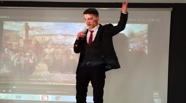 ÇOCUKLAR İSTİKLAL MARŞI İÇİN YARIŞTI