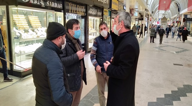 ESNAF KAZIM YÜCEL'E DERT YANDI