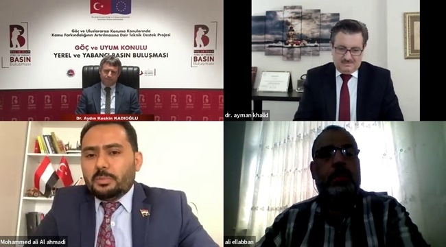 GÖÇ VE UYUM KONULU BASIN BULUŞMASI GERÇEKLEŞTİRİLDİ