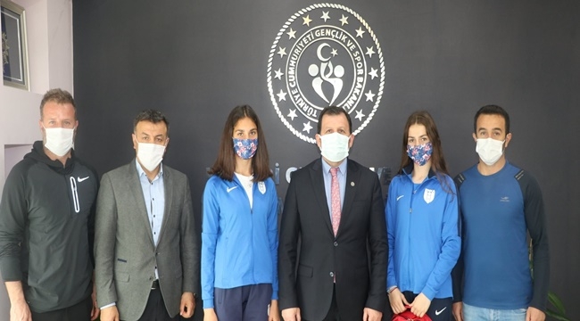 GÜNBAY VE KARABULUT'DAN KABAKCI'YA ZİYARET