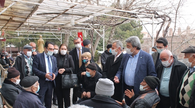 İYİ PARTİ KAYSERİ TEŞKİLATI ESNAFLARI DİNLEDİ