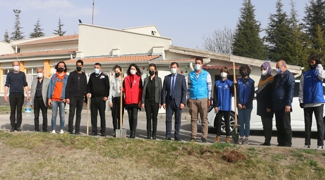 KABAKCI, FİDANLARI TOPRAKLA BULUŞTURDU