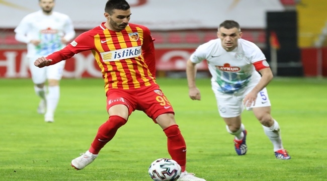 KAYSERİSPOR'DA ŞOK
