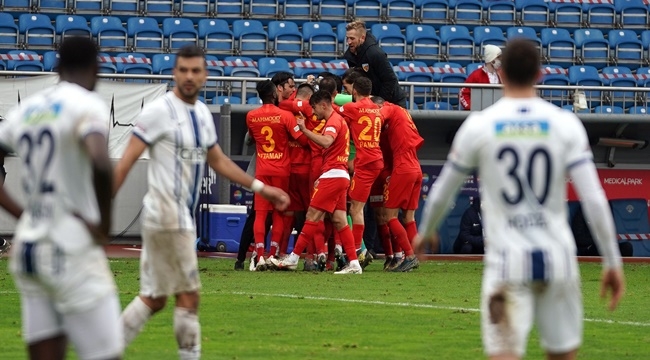 KAYSERİSPOR, GOL ATAMADIĞI 2 KARŞILAŞMAYI KAYBETTİ