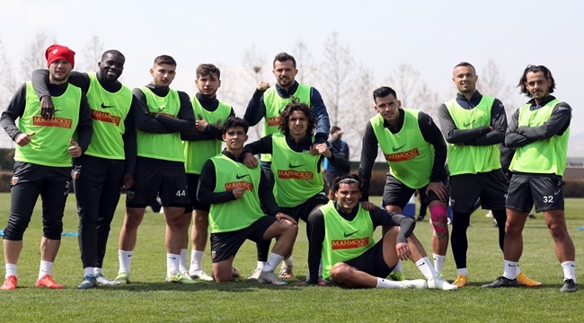 KAYSERİSPOR-GÖZTEPE MAÇ HAZIRLIKLARI DEVAM EDİYOR