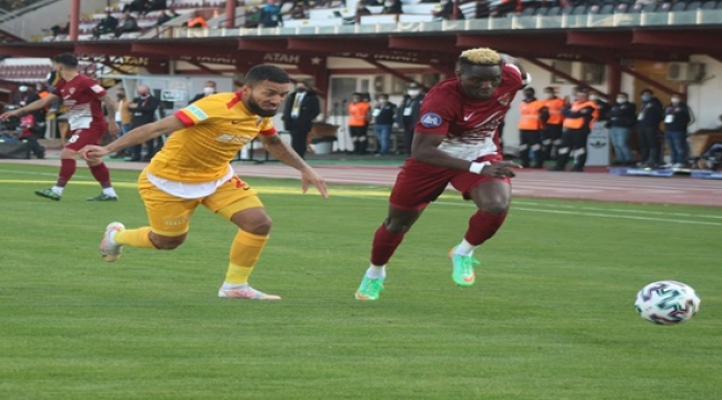 KAYSERİSPOR HATAY'DAN 3 PUAN İLE DÖNDÜ